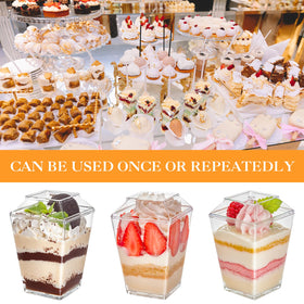SEIION party-use dessert cups 5oz ideal for weddings and catering events