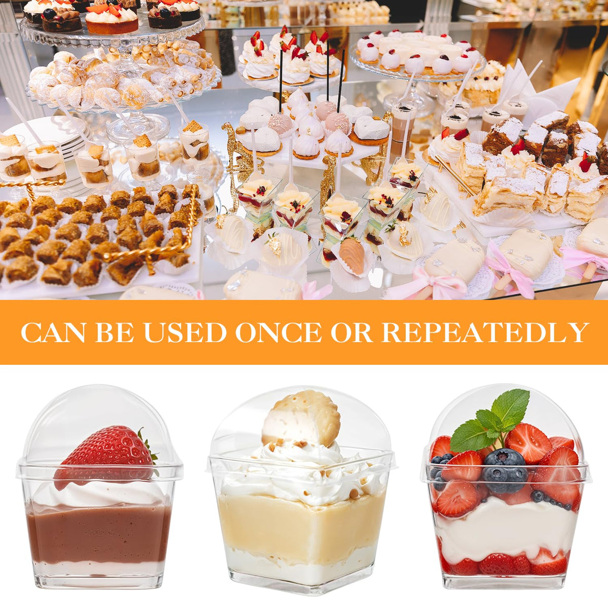 SEIION perfect 3oz portions for individual servings and tastings.