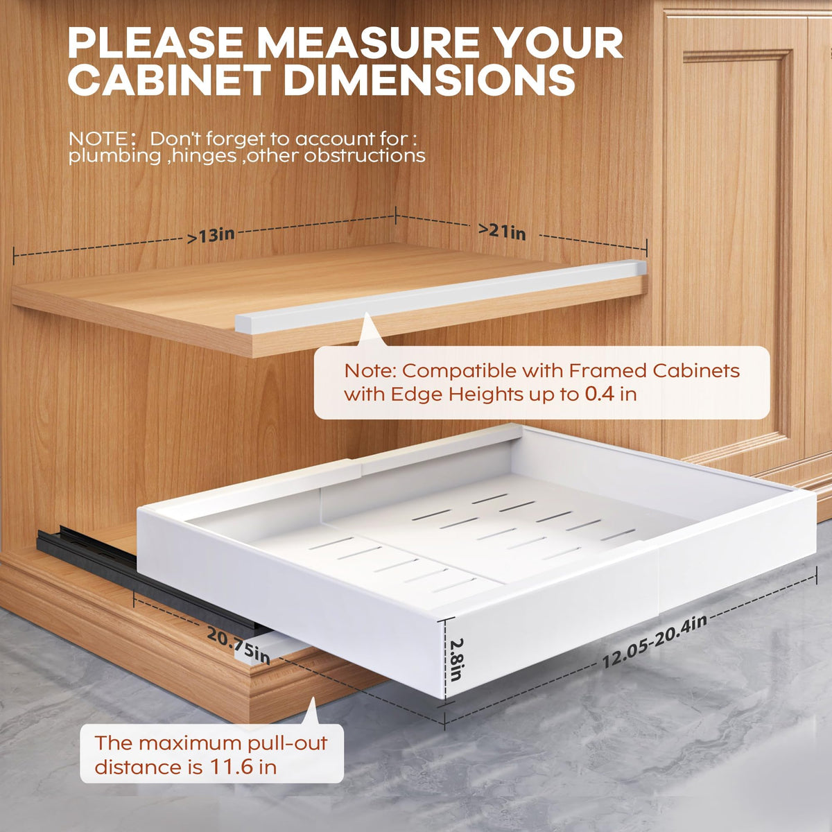 Seinloes adhesive tool-free installation enables quick drill-free setup.