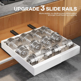 Seinloes adjustable width from 12.05 to 20.4 inches fits various cabinets
