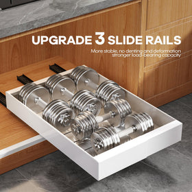 Seinloes cabinet organizer designed for pots, pans, and rice cookers