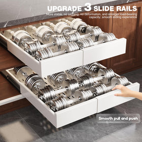 Seinloes framed cabinet no-drill installation option