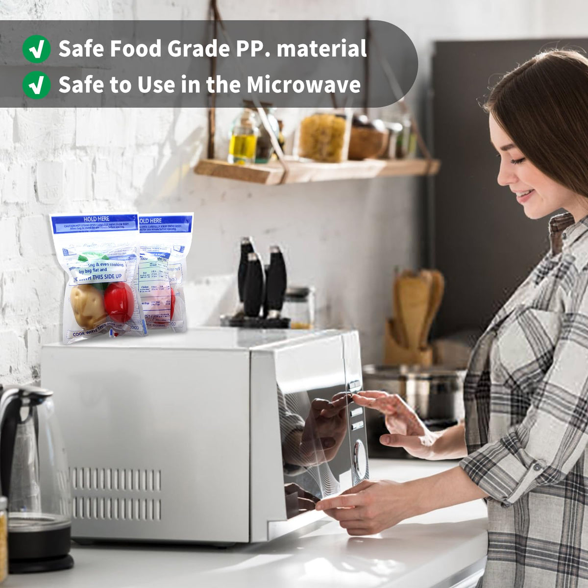 Reusable Sel Natural steam bags promote eco-friendly kitchen use.