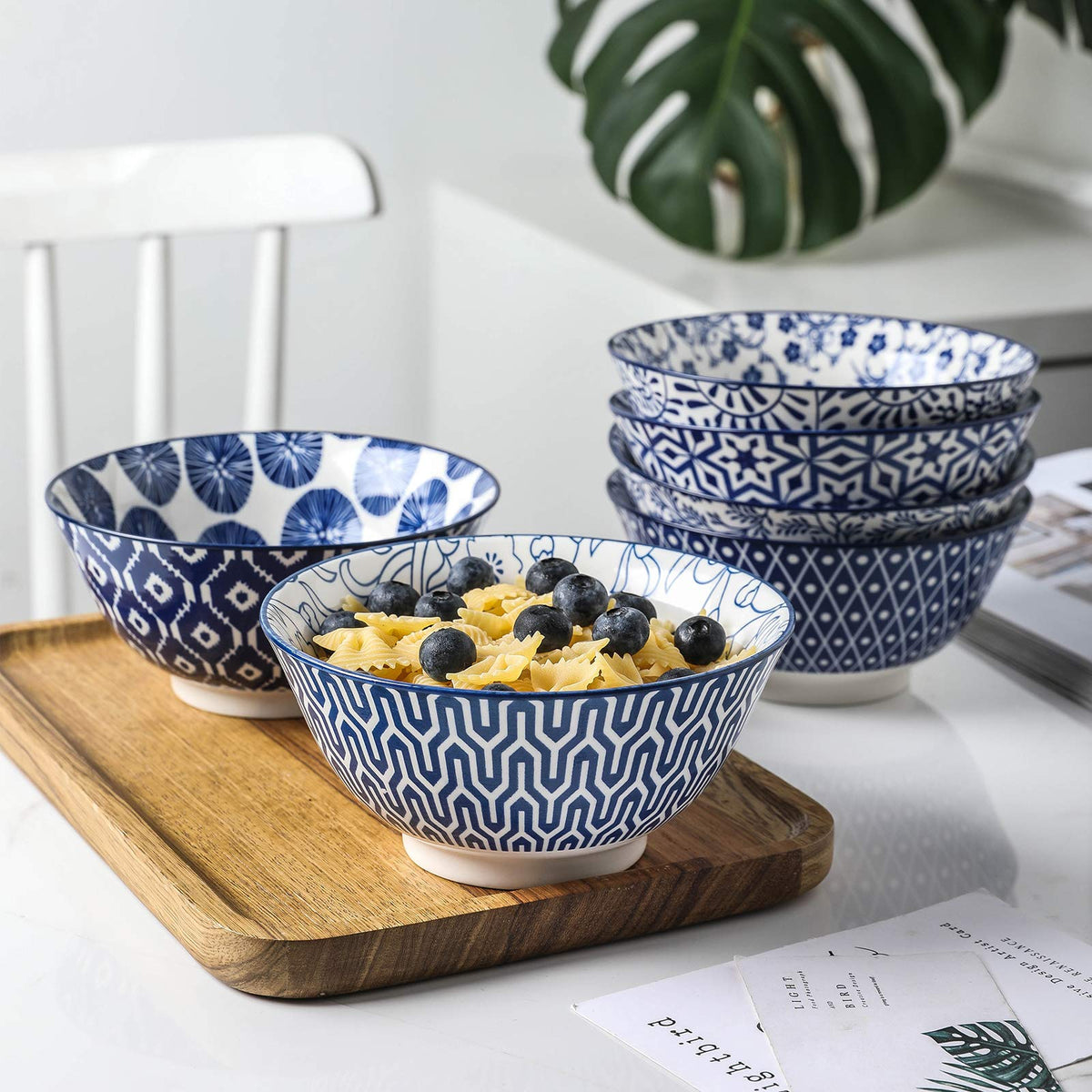 Selamica 20oz cereal soup bowl showcases versatile serving capacity for daily meals.