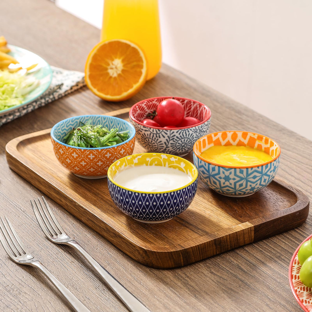 Selamica dipping bowls make a stylish gift for housewarmings and holidays.