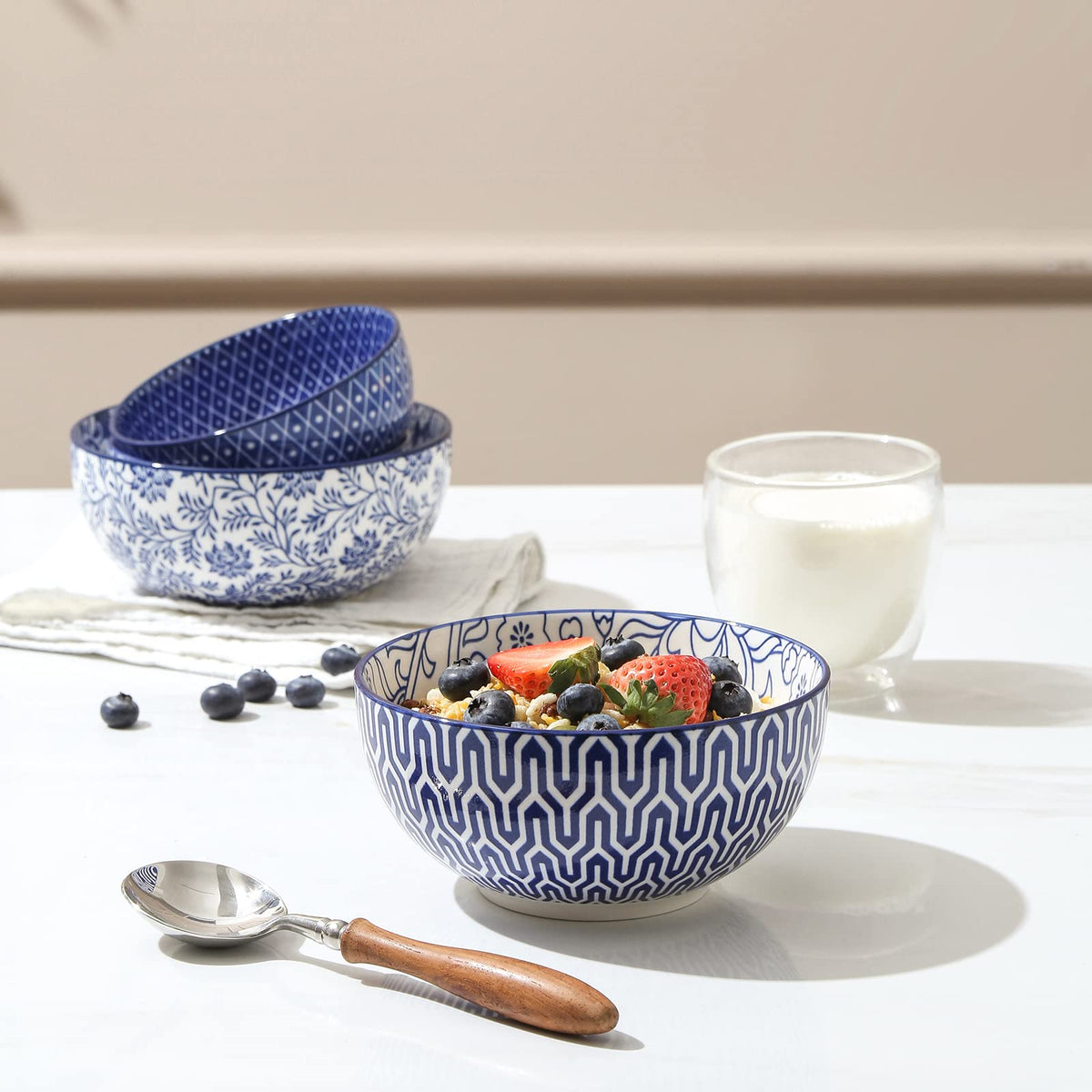 Selamica bowls are microwave, oven, and dishwasher safe for easy meal prep and cleanup.