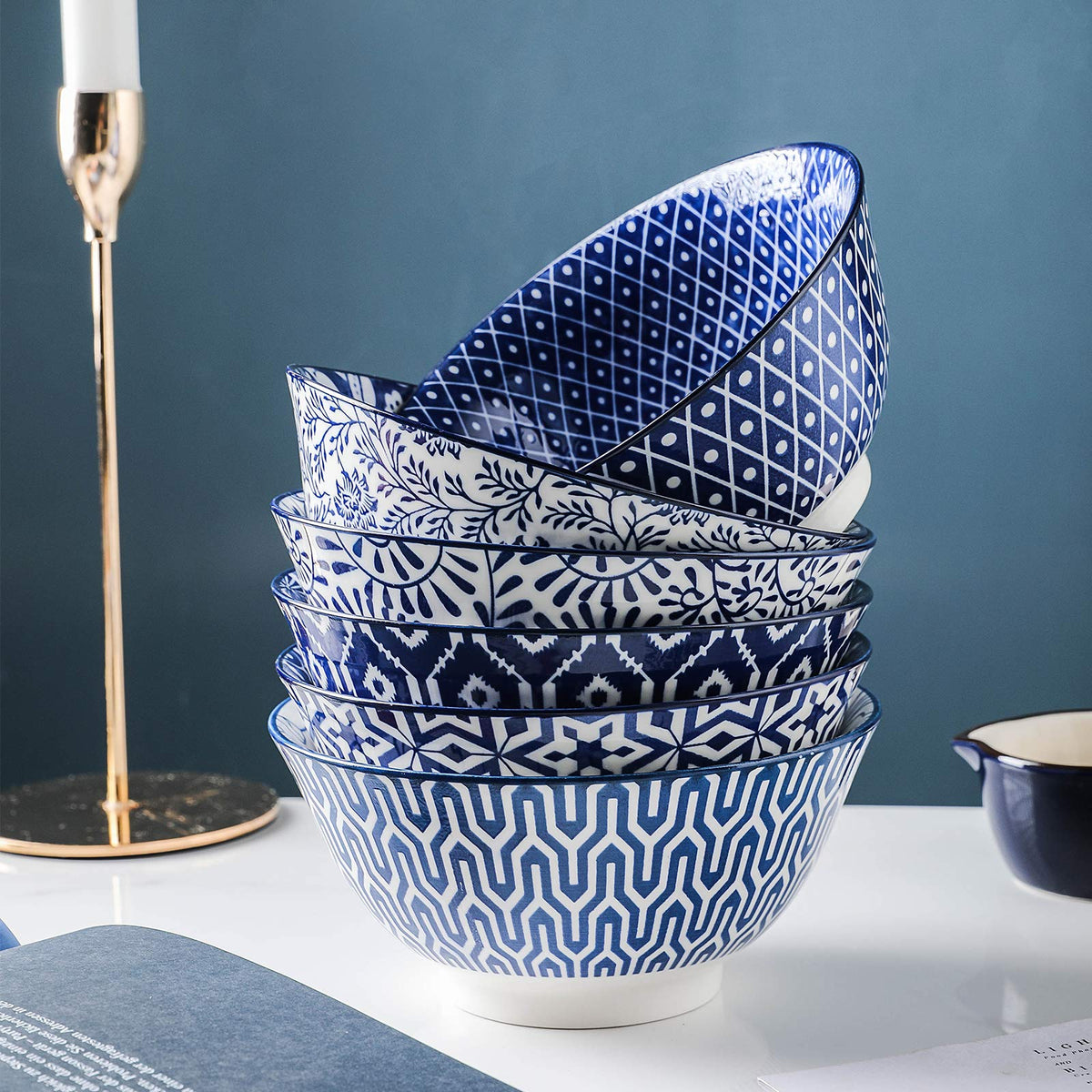 Selamica pasta-serving bowl elevates family dinners with stylish, durable dinnerware.