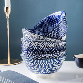 Selamica pasta-serving bowl elevates family dinners with stylish, durable dinnerware.
