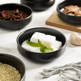 Selamica pinch bowls with glossy glaze are dishwasher-safe for easy cleanup.