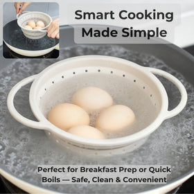 SELECTSHEN dishwasher-safe colander set simplifies cleanup after meals.