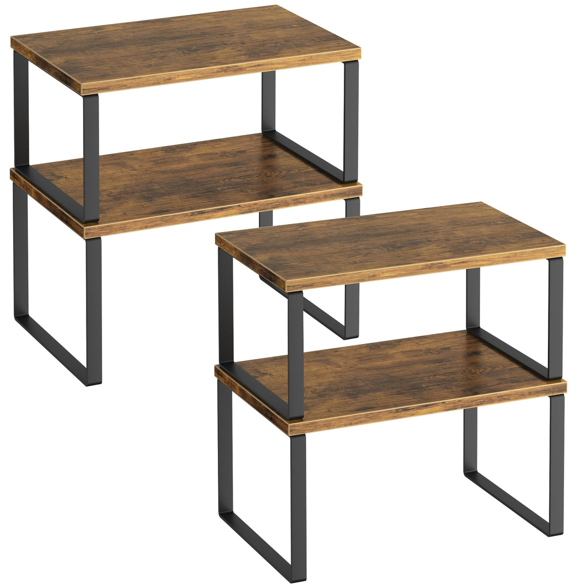 Selefrecos kitchen cabinet organizer big shelf on the counter shows space-saving design and easy reach.