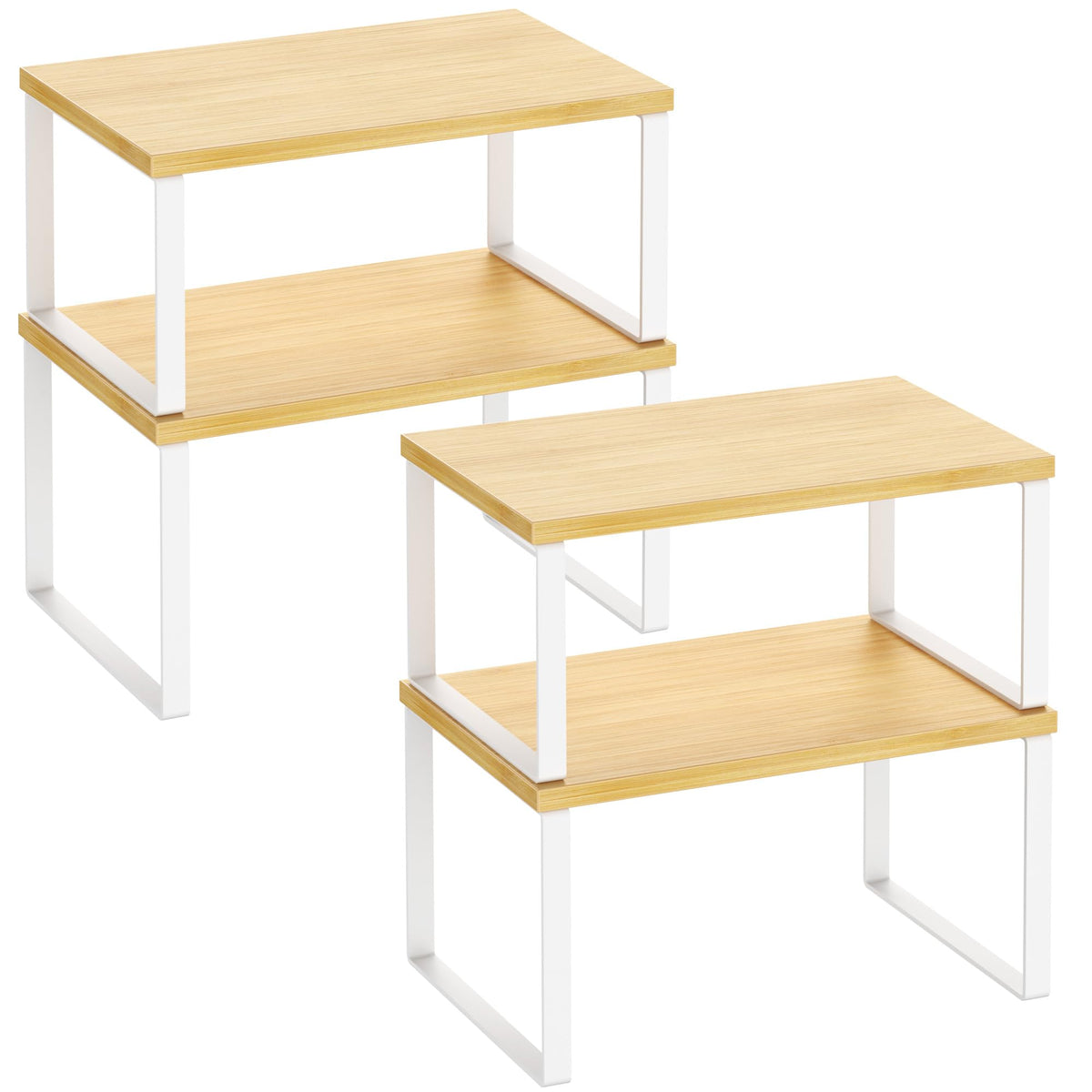 Selefrecos big kitchen shelf provides sturdy storage in a compact footprint.