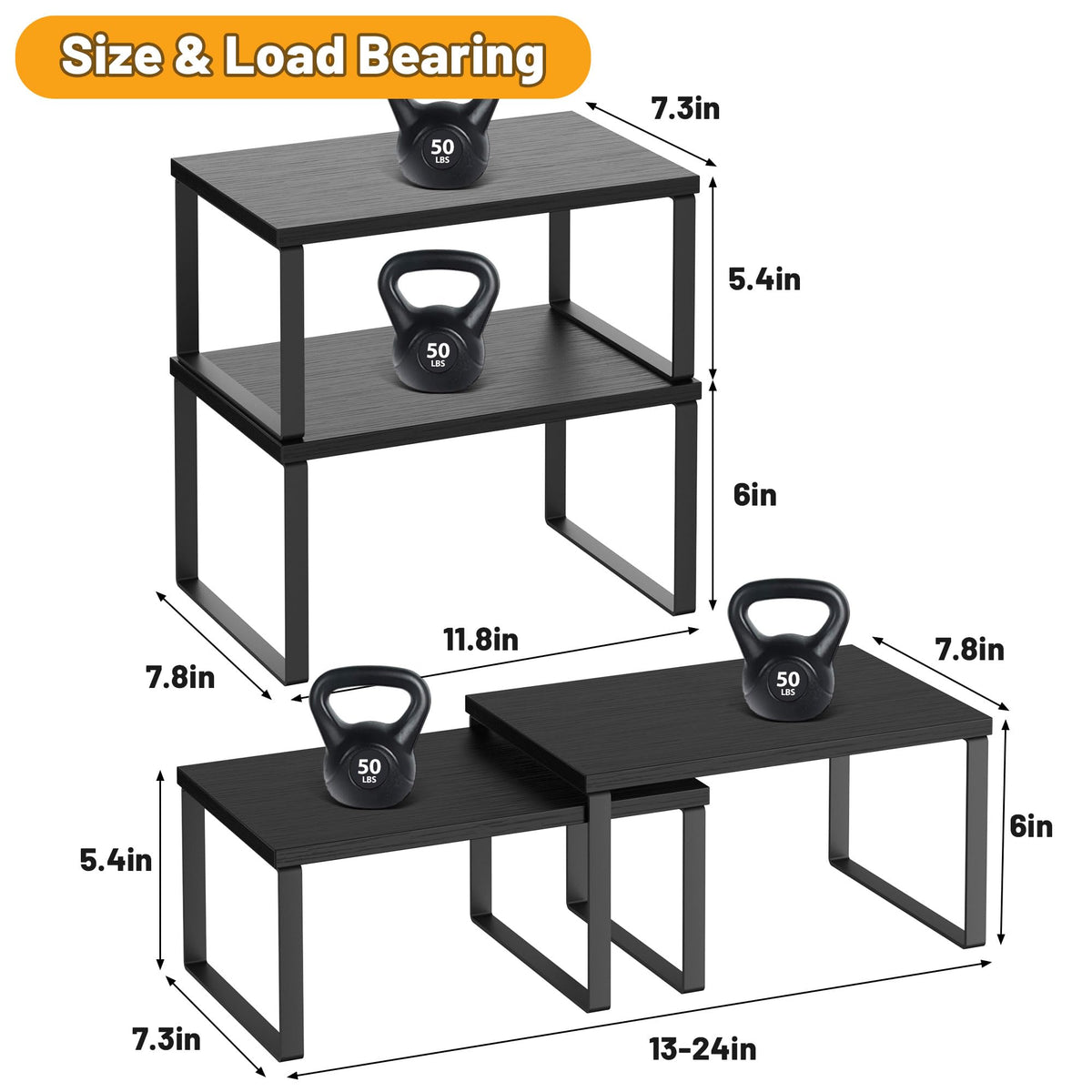 Selefrecos two-size design supports stacking and nesting for flexible layouts