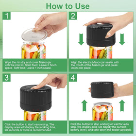 SelePow VP06Plus compact kitchen gadget keeps jars fresh