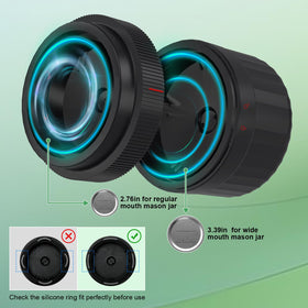 SelePow VP06Plus lids kit included for versatile jar sealing