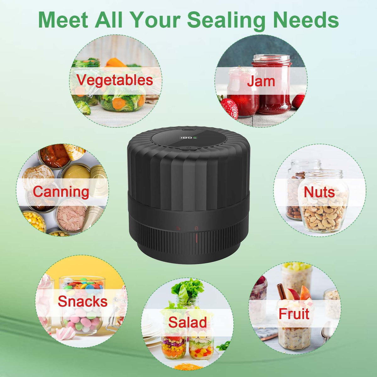 SelePow VP06Plus rechargeable portable design for on-the-go sealing