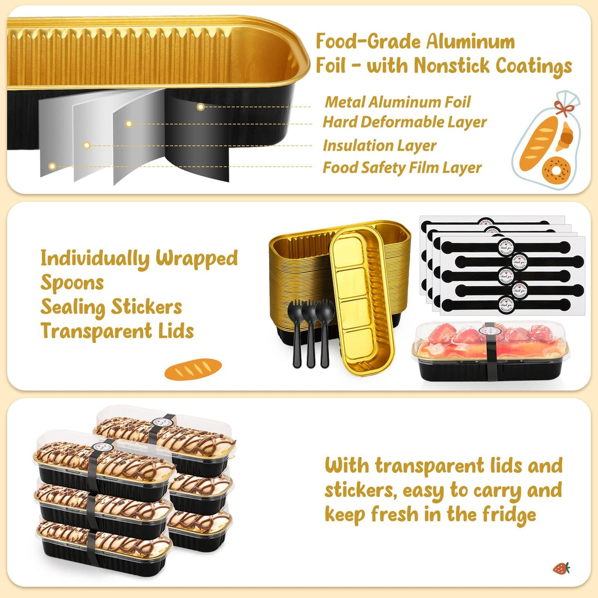 Selizo clear lids closeup highlighting secure snap-on design