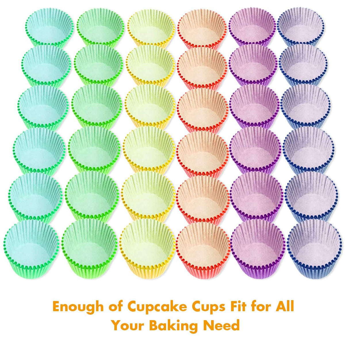 Selizo cupcake liners green provide vibrant treats with easy sorting