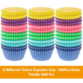 Selizo cupcake liners yellow add sunny appeal to desserts