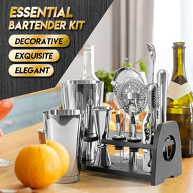 Semderm fine mesh strainer delivers clean, clump-free cocktails.