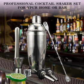 Semderm gift box packaging presents a stylish bar tool set.