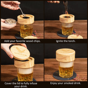 Semderm gift-packaging signals quality for gifting whiskey lovers.