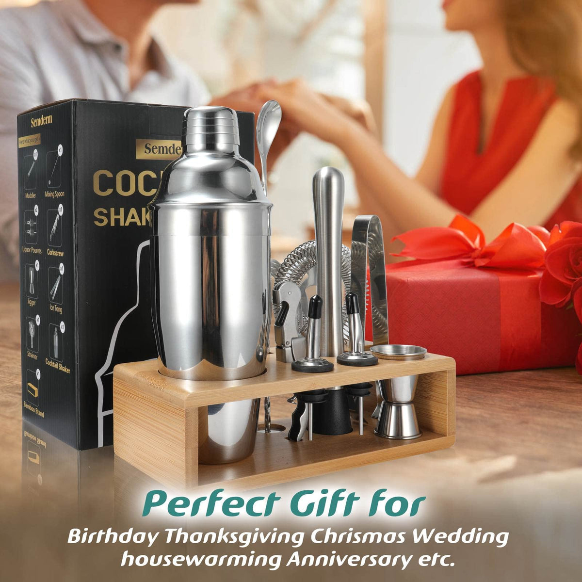 Semderm gift-ready packaging makes it a thoughtful present for him