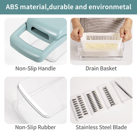 Easy disassembly and cleaning keeps blades hygienic after use.