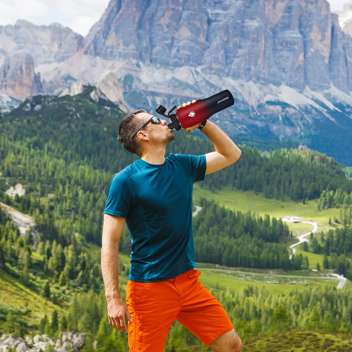 SENDESTAR 32oz bottle color variants to suit every activity