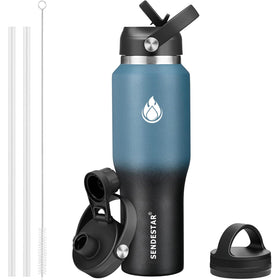 Sendestar 40oz bottle sleek outline for easy grip and portability