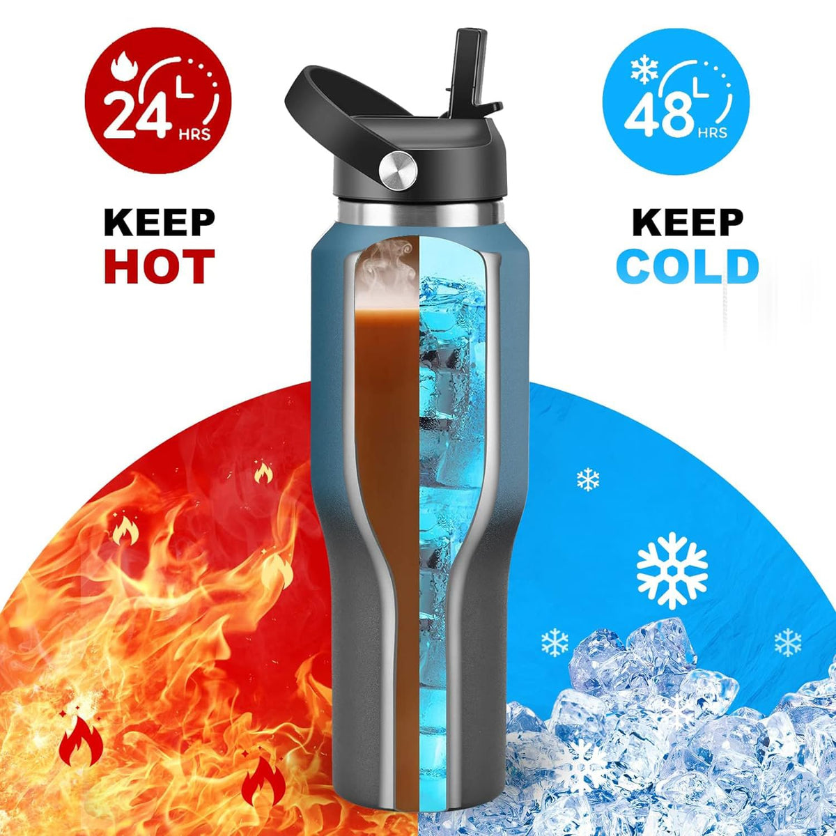 Sendestar 18/8 stainless steel body resists flavor transfer