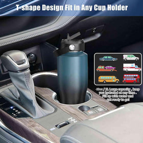Sendestar bottle shows three lid options for versatility
