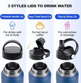 Sendestar straw lid with dust cover keeps the spout clean