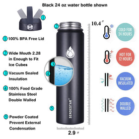 SENDESTAR spout lid design ideal for beach trips and camping