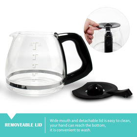 Sendextra carafe compatibility covers CM1160B/W and related models for versatility.