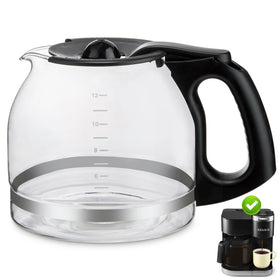 Sendextra 12-Cup Glass Carafe pours smoothly for KEURIG K-DUO users