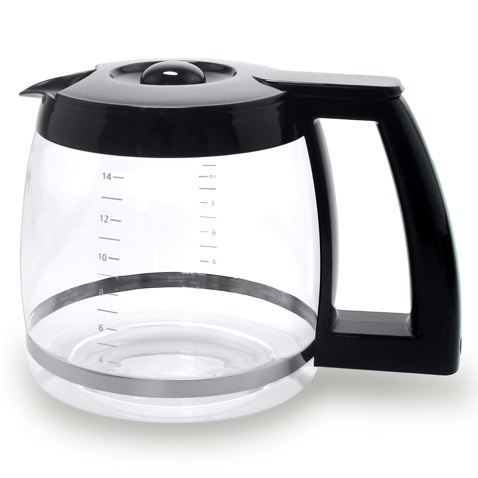 Sendextra 14-cup carafe full view for large-batch brewing.