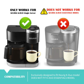 Sendextra borosilicate glass carafe handle provides a comfortable grip