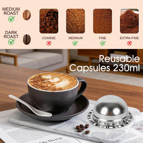 Sendoger compatible with Vertuo Next and Plus for convenient brewing