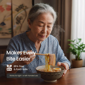 SENIOR ICARE reusable wooden chopsticks ready for daily use
