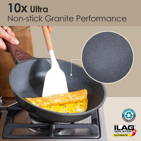 SENSARTE 10-inch crepe pan designed for delicate batters and quick omelets