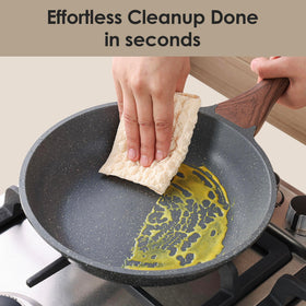 SENSARTE 11-inch grill pan for sear marks and indoor grilling