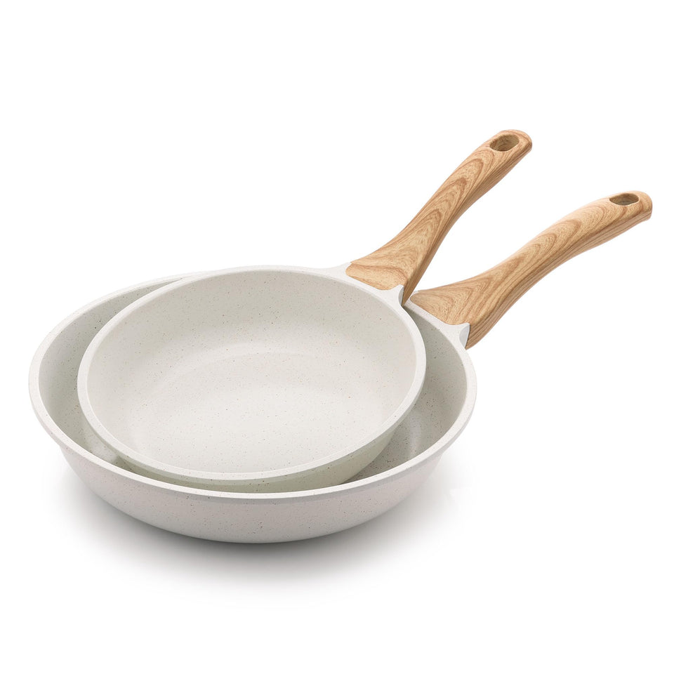 SENSARTE 8-inch nonstick frying pan for quick eggs and vegetables.