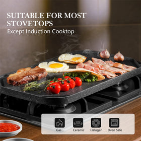 SENSARTE cast aluminum body provides durable, even heat.