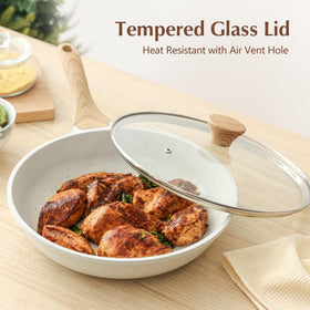 SENSARTE PFAS/PTFE-free ceramic coating supports safe daily cooking