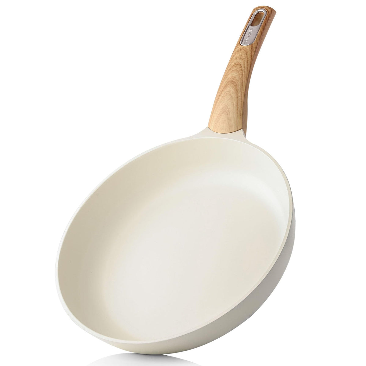 SENSARTE ceramic nonstick frying pan 8-inch with easy food release for healthier cooking.