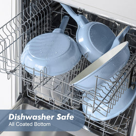 SENSARTE ceramic coating is dishwasher-safe for simple cleaning.