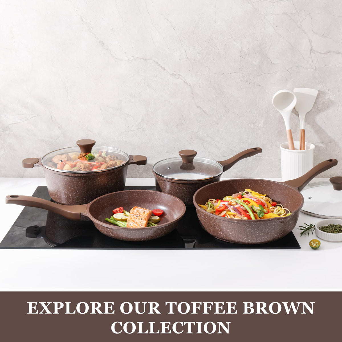 SENSARTE oven-safe up to 302°F expands cooking possibilities.