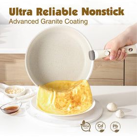 SENSARTE dishwasher-safe cookware for easy cleanup after meals.