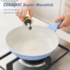 SENSARTE even heat distribution supports consistent results for delicate dishes.